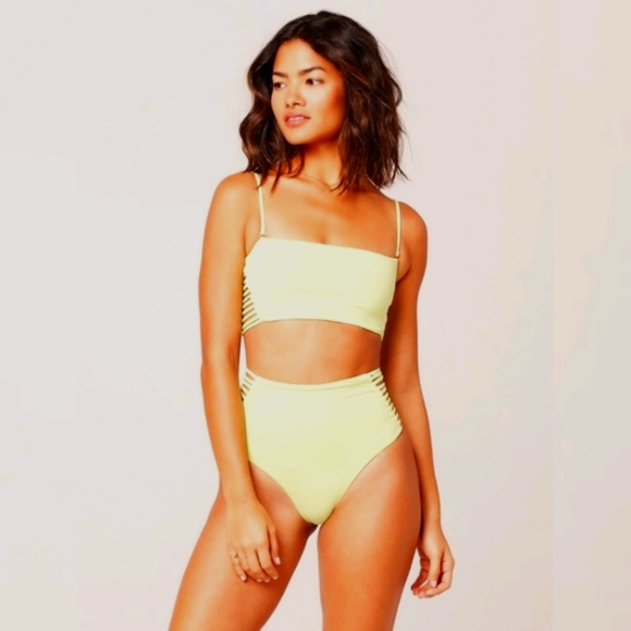 L*Space Kit Harrington Bikini Set in Mojito NWT - Picture 5 of 8